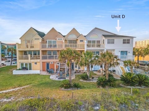 Back Yard View of Townhome
