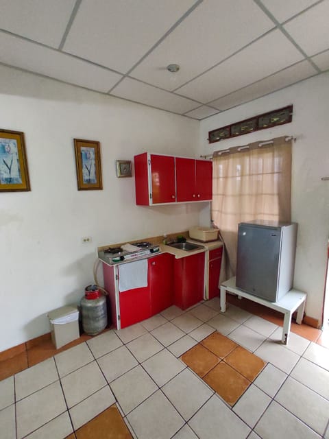 Family Double or Twin Room | Private kitchen | Full-size fridge, cookware/dishes/utensils