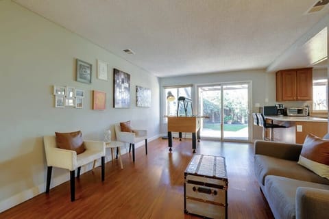 Relax and enjoy in the entertainment area near main spaces