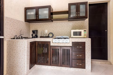 Apartment, 1 Bedroom (Private Kitchen) | Private kitchen | Coffee/tea maker, toaster, highchair, blender