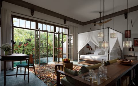 Pavilion Pool Suite, a One Bedroom Suite with private plunge pool