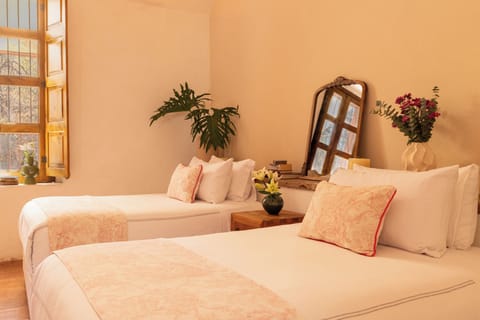 Comfort Double Room, 2 Queen Beds | Premium bedding, down comforters, individually decorated