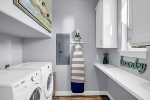 Washer and Dryer available for your use.