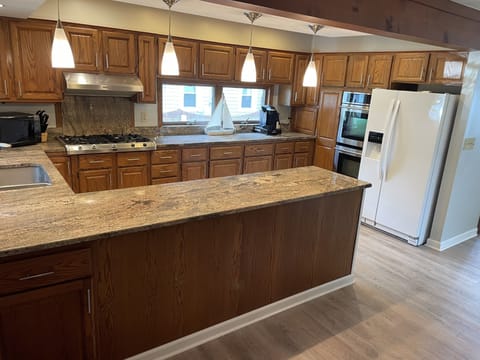 Kitchen view from the front door