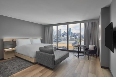 Premium Room, 1 King Bed, City View | View from room