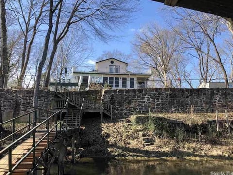 View of house from boat dock