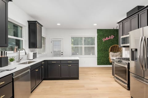 Bright and comfortable while loaded with amenities for groups and families to experience.