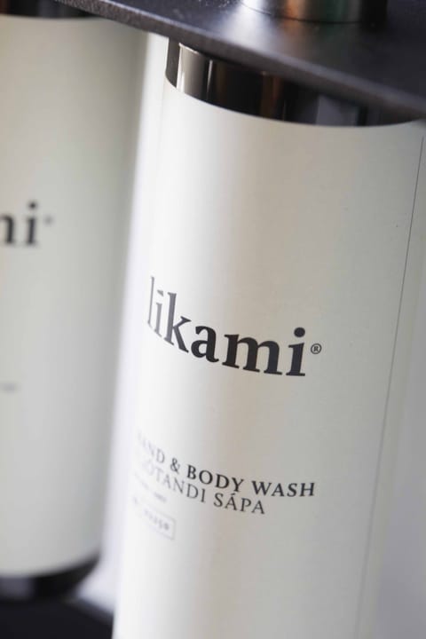 Free toiletries, hair dryer, towels, soap