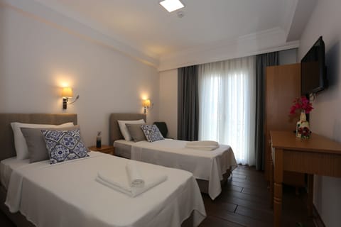 Deluxe Double or Twin Room, 1 Queen Bed, Non Smoking, Balcony | Desk, blackout drapes, soundproofing, free WiFi