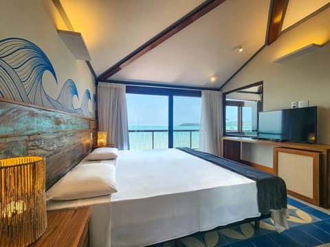 Premium Room, Sea View | Bed sheets