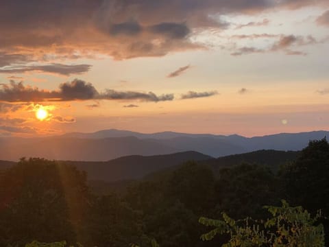 Blue Ridge Parkway just minutes away