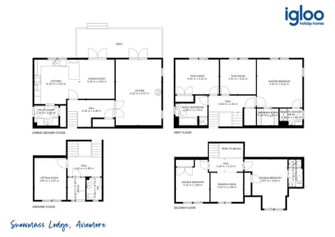 Snowmass Lodge floorplan