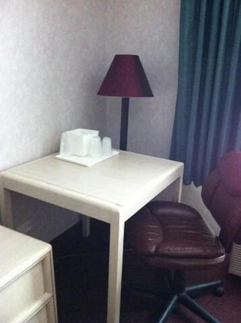 Desk, blackout drapes, iron/ironing board, free WiFi