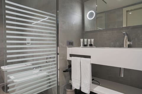 Superior Room | Bathroom | Hydromassage showerhead, free toiletries, hair dryer, bathrobes