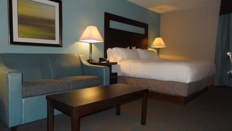 Suite, 1 King Bed (Additional Living Area) | In-room safe, blackout drapes, iron/ironing board, travel crib