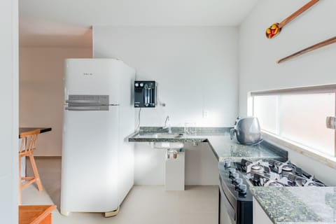 Apartment | Private kitchen | Fridge, cookware/dishes/utensils, dining tables