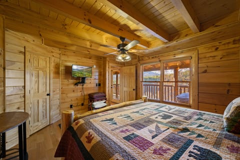 King Bedroom. Primary Floor. 