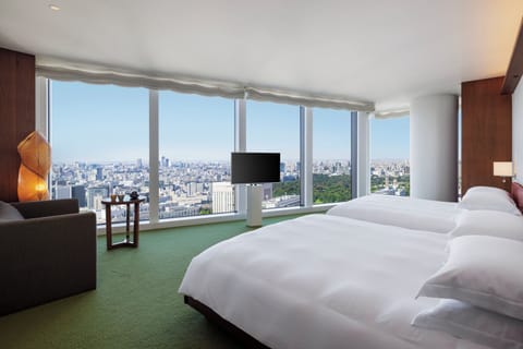 Suite, City View (2 King Beds) | Free minibar, in-room safe, desk, blackout drapes