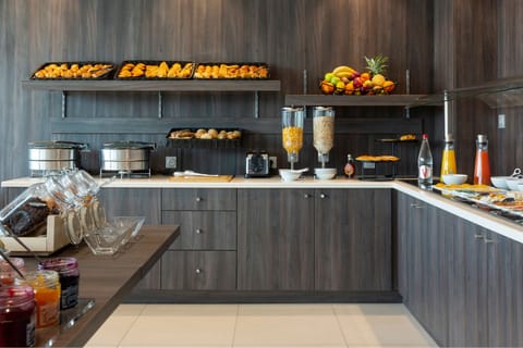 Daily buffet breakfast (EUR 18 per person)