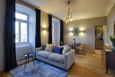 Condo | Living area | Smart TV