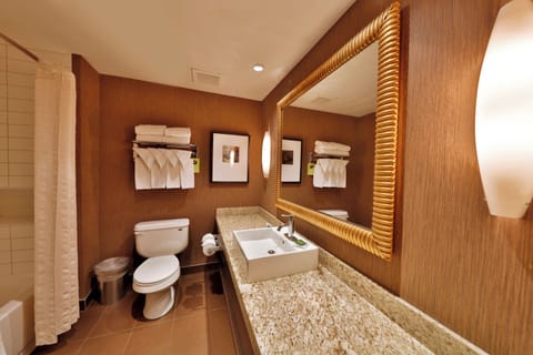 Bathroom | Eco-friendly toiletries, hair dryer, towels, soap