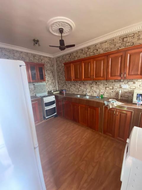 Apartment | Private kitchen | Fridge, microwave, oven, stovetop