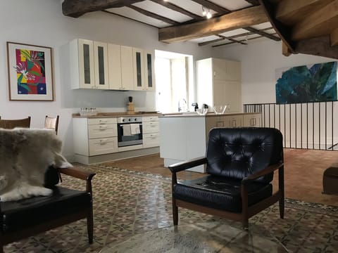 Large open plan living area