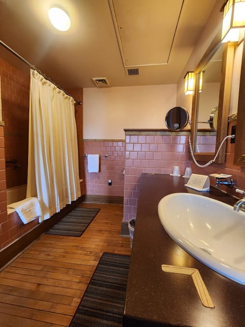Suite, 1 Bedroom | Bathroom | Designer toiletries, hair dryer, bathrobes, towels