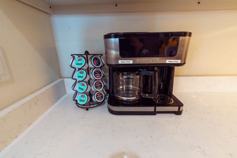 K-cup coffee Pot And A Drip Coffee Maker