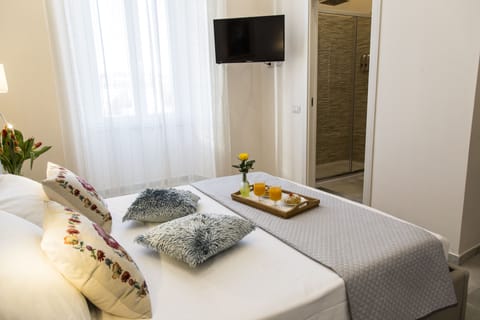 Classic Double Room | Premium bedding, down comforters, memory foam beds, free minibar items