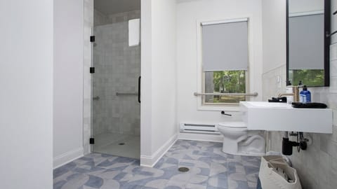Suite 6 - Two Bedroom | Bathroom | Shower, designer toiletries, hair dryer, towels