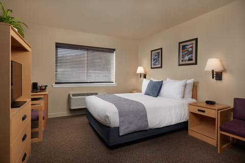 Deluxe Room, 1 Queen Bed | Premium bedding, pillowtop beds, desk, blackout drapes