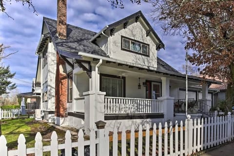 Elegant beautiful bungalow with charming porch, modern comforts & prime location for the perfect getaway.