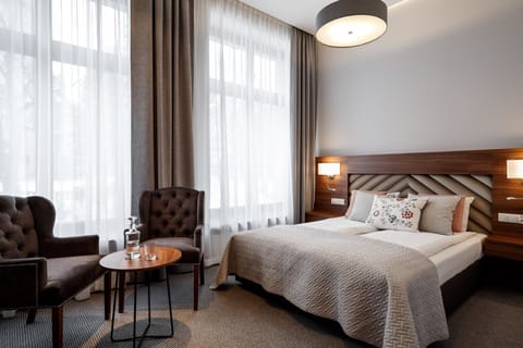 Standard Double Room | Premium bedding, down comforters, in-room safe, desk