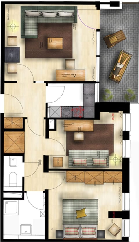 Family Suite | Floor plan