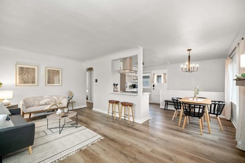 Main Living Space with Smart TV