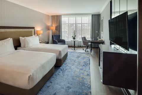 Superior Twin Room, City View | Premium bedding, minibar, in-room safe, desk