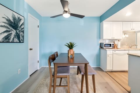 This dining space makes enjoying meals effortless