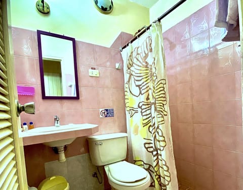 Classic Quadruple Room | Bathroom | Shower, hair dryer, towels