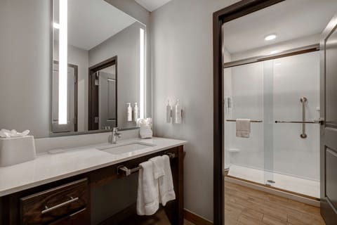 Studio Suite, 1 King Bed | Bathroom shower