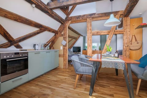 Vacation Home - Zum Historischen Spital - App. 1 - Living and Dining Area