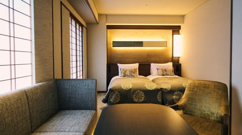 Twin Room, Non Smoking (Soraniwa Hotel) | Down comforters, in-room safe, free WiFi, bed sheets