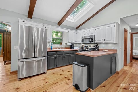 Here, you'll find all of our top-notch amenities and EVERYTHING you need to cook your favorite meal or bake your favorite dessert.