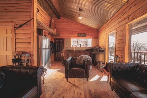 Top Floor Living Room and Kitchen Area