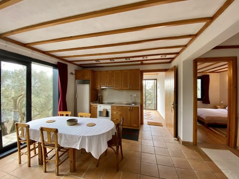 Spacious dining room with wonderful views