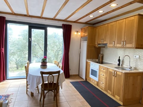 Fully equipped kitchen was super olive grove views