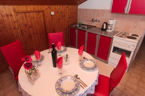 Kitchen with dining area