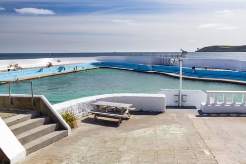 Penzance geothermal lido - just a short walk from the apartment.
