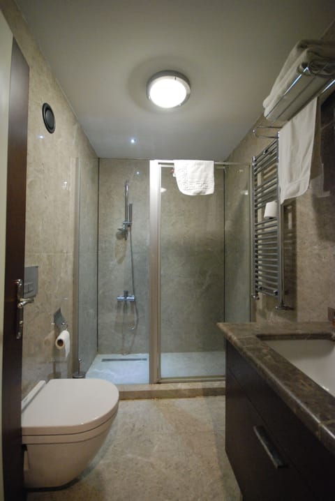 Standard Triple Room | Bathroom | Shower, free toiletries, hair dryer, slippers