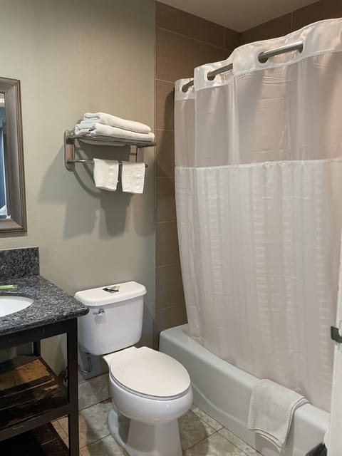 Standard Room | Bathroom | Combined shower/tub, towels